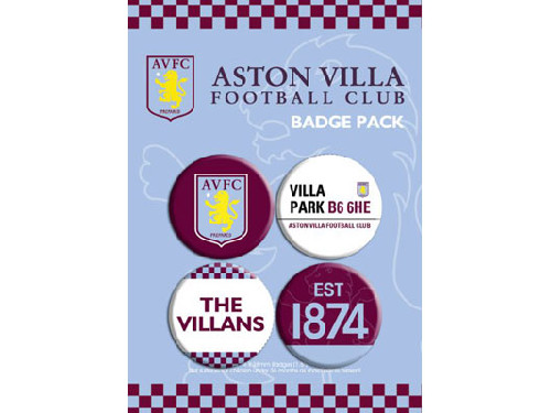 Aston Villa Badge-Set