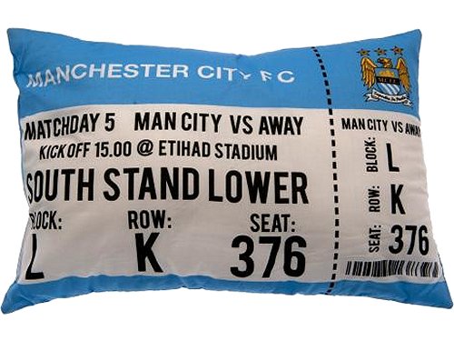 Manchester City Kissen