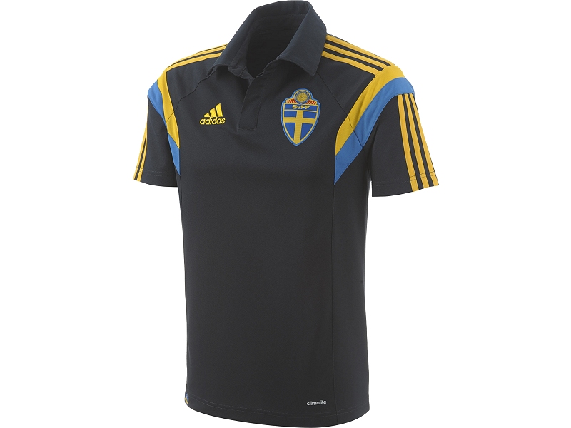 Schweden Adidas Poloshirt