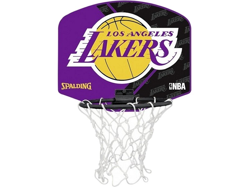 Los Angeles Lakers Spalding Mini Basketball-Rückwand