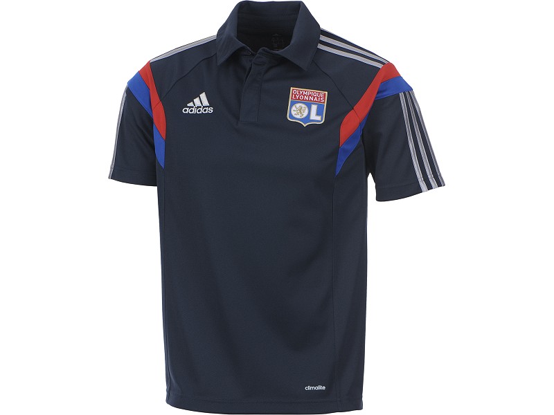 Olympique Lyon Adidas Poloshirt