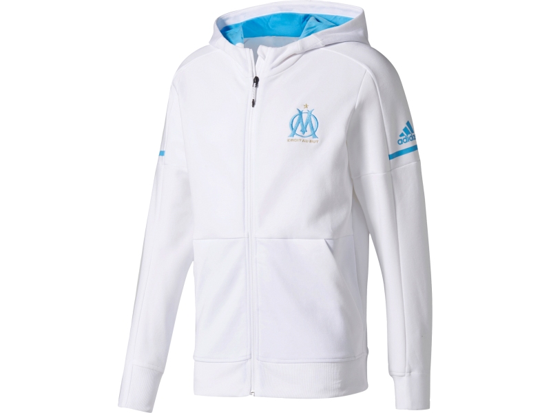 Olympique Marseille Adidas Kapuzen-sweatshirt