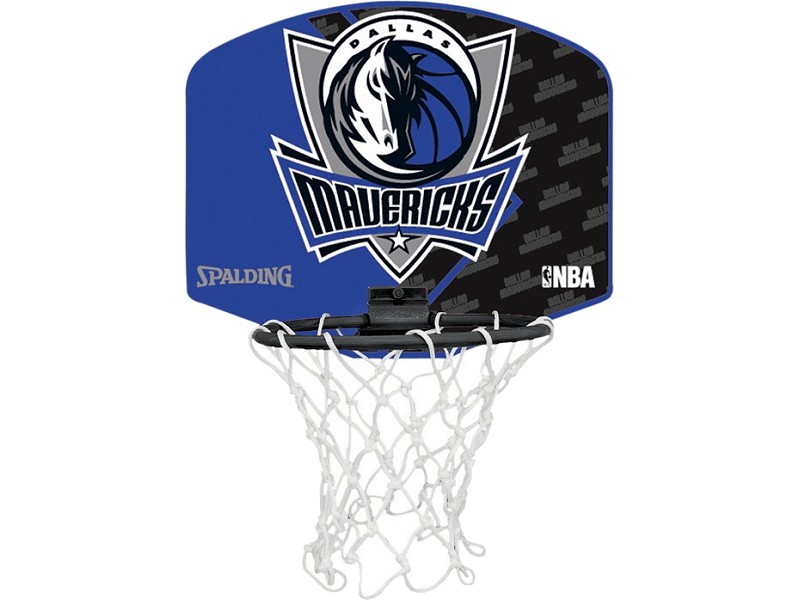Dallas Mavericks Spalding Mini Basketball-Rückwand