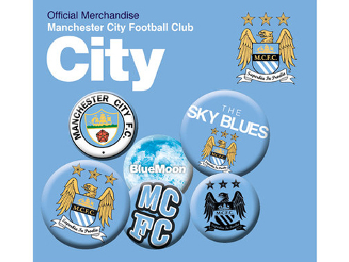 Manchester City Badge-Set