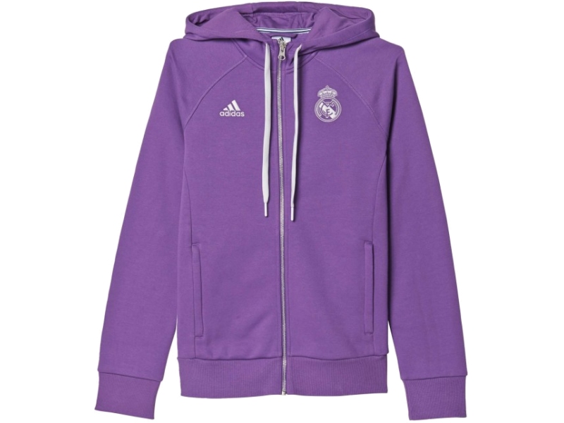 Real Madrid Adidas Damen Kapuzen-Sweatshirt