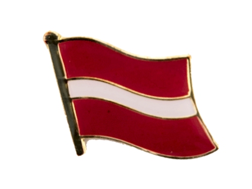 Lettland Pin