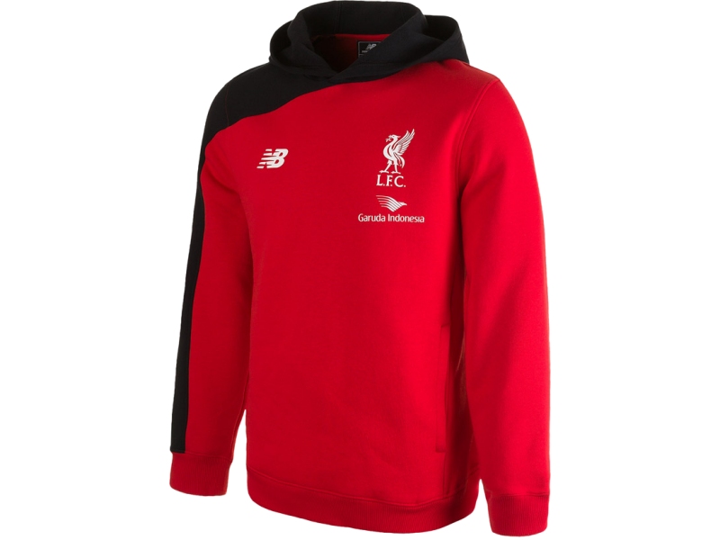 FC Liverpool New Balance Kinder Kapuzen-Sweatshirt