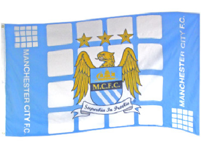 Manchester City Fahne