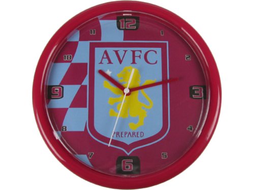 Aston Villa Wanduhr