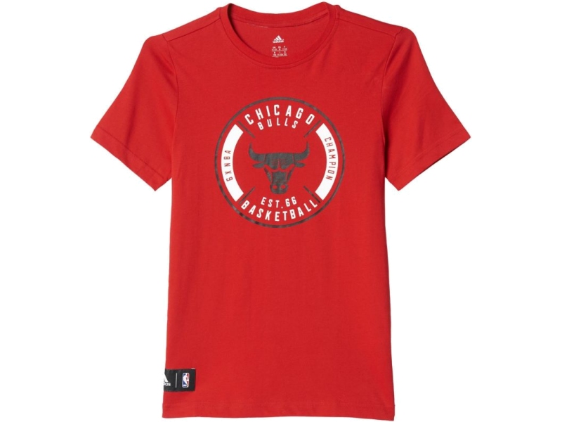 Chicago Bulls Adidas Kinder T-Shirt