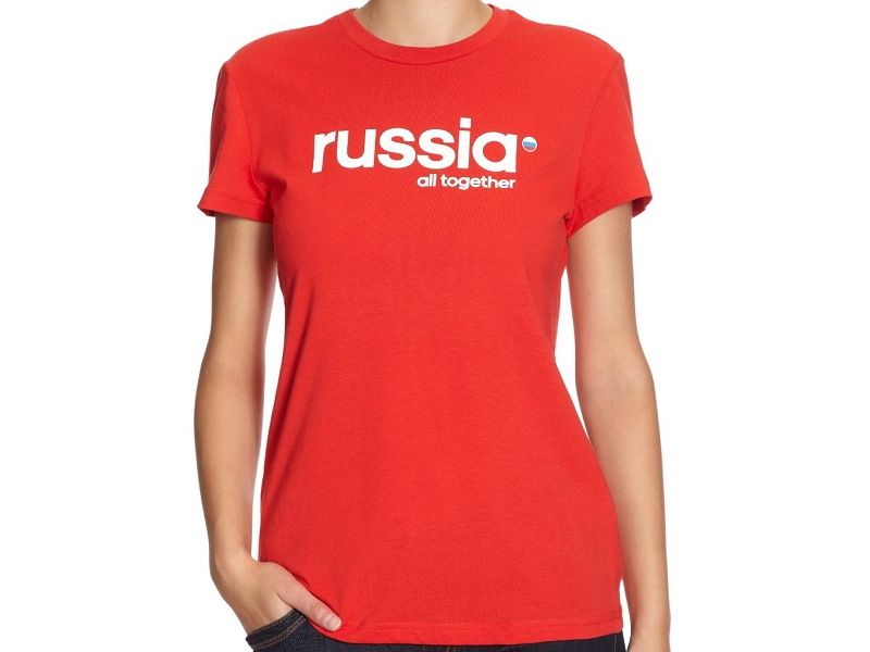 Russland Adidas Damen T-Shirt