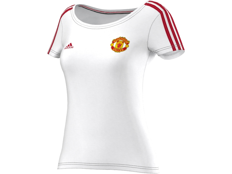 Manchester United Adidas Damen T-Shirt