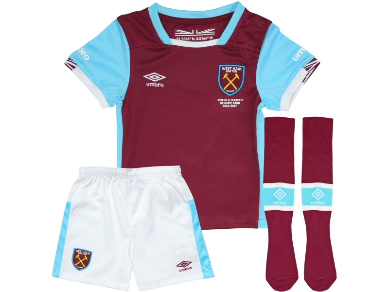 West Ham United Umbro Mini Kit