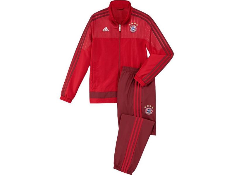 FC Bayern München  Adidas Kinder Trainingsanzug