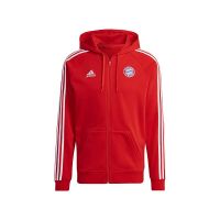 : FC Bayern München  - Adidas Sweatjacke mit Kaputze